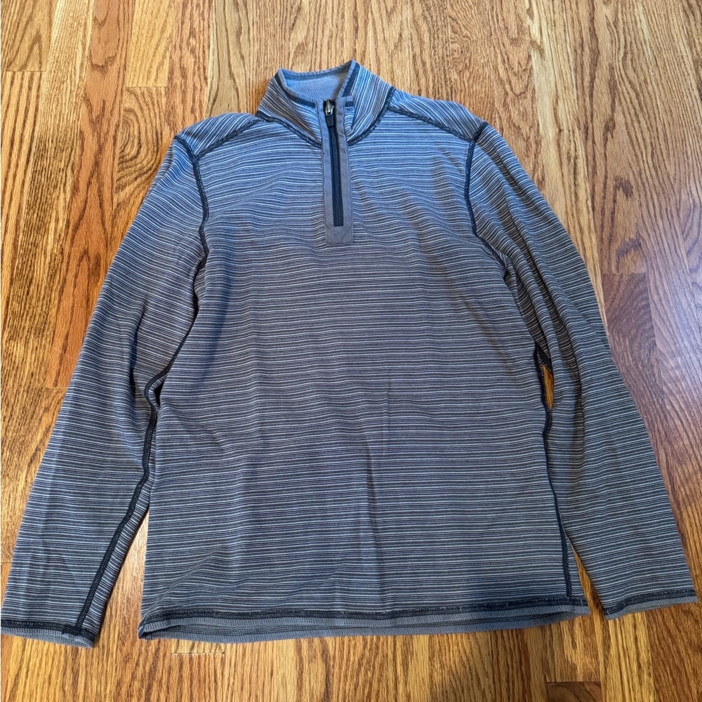 Eddie Bauer Reversible 1/4 zip
